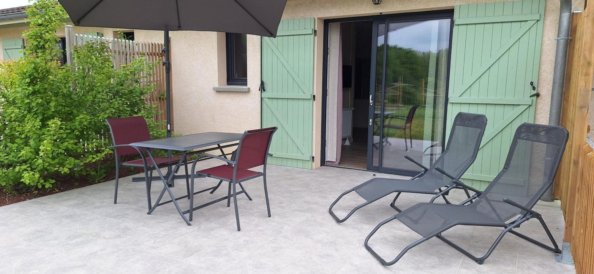 Les Galapons Hotell Trept Exteriör bild